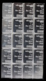 20 1 GRAM VALCAMBI SUISSE BAR INGOT LOT