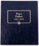 24 1921 - 1935 SILVER COINS PEACE DOLLAR FULL SET
