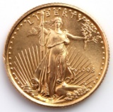 1998 GOLD 1/10 OZT OUNCE AMERICAN EAGLE BU COIN