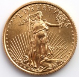 2016 GOLD 1/10 OZT OUNCE AMERICAN EAGLE BU COIN