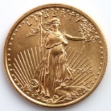 2016 GOLD 1/10 OZT OUNCE AMERICAN EAGLE BU COIN
