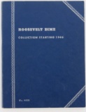 BOOKLET OF 53 SILVER ROOSEVELT DIME COINS