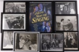 CAST SIGNED GRAND NIGHT FOR SINGING & 8 LOBBY CARD