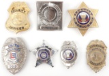 LOT OF 7 OBSOLETE SECURITY BADGES