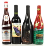 LOT OF 4 WINE BOTTLES JOSEF FRIEDRICH & OTHERS