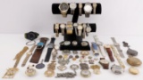 OVER 4 POUNDS OF WATCHES & WATCH PARTS UNSEARCHED