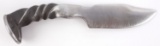FINE POLISHED STEEL RAILROAD SPIKE KNIFE