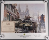 JAMES POLK SIGNED DON STIVERS ART PRINT