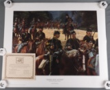 DON STIVERS PRINT INTO ACTION SIGNED & NUMBERED