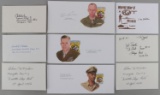 LOT OF 8 WWII US DOOLITTLE RAIDERS SIGNATURES