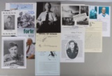 LOT 10 WWII US MEDAL OF HONOR WINNER AUTOGRAPHS