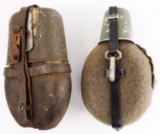 LOT OF 2 WWII GERMAN CANTEENS