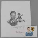 WWII GERMAN HAJO HERMANN & RUDOLF OPITZ SIGNATURES