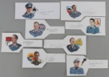 LOT 8 WWII GERMAN REICH AVIATORS & ACES SIGNATURES