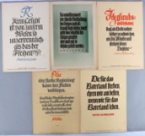 LOT 5 WEEKLY QUOTATION OF THE NAZI PARTY POSTERS