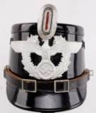 WWII GERMAN THIRD REICH POLICE SHAKO