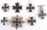 7 WWII GERMAN THIRD REICH IRON CROSS LOT