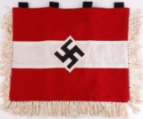 WWII GERMAN THIRD REICH HITLERJUGEND BANNER