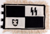 WWII GERMAN THIRD REICH SS NORD DIVISION BANNER