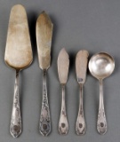 5 WWII GERMAN THIRD REICH WAFFEN-SS UTENSIL LOT