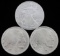 LOT OF 3 1 OZT EACH .999 SILVER BUFFALO ROUNDS