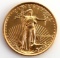 1991 GOLD 1/10 OZT OUNCE AMERICAN EAGLE BU COIN