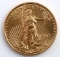 2015 GOLD 1/10 OZT OUNCE AMERICAN EAGLE BU COIN