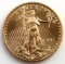 2017 GOLD 1/10 OZT OUNCE AMERICAN EAGLE BU COIN