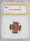1867 INDIAN HEAD CENT MS 64 RED PGA ENCAPSULATED