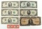 GOLD CERTIFICATE FEDERAL RESERVE BANKNOTE LOT