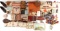 ANTIQUE LOT OF 90+ CHILDREN'S TOYS CARDS & GAMES