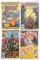 LOT OF 4 VINTAGE CLASSIC COMICS MARVEL DC