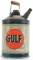 VINTAGE GULF LUBE MOTOR OIL CAN