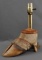 TAXIDERMY BISON HOOF LAMP