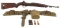 WWII EARLY INLAND DIV US M1 CARBINE WITH EQUIPMENT