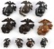 LOT 10 USMC EARLY EGA LATITUDE EAGLE GLOBE ANCHORS