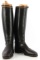 WWII GERMAN PAIR OF LEATHER SS OFFICER BOOTS