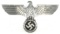 WWII GERMAN THIRD REICH LARGE RAILROAD EAGLE
