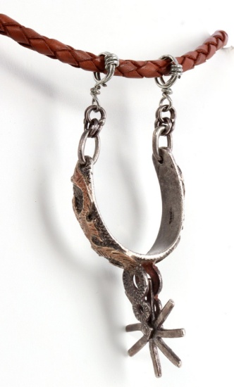 KICO JEWELRY COWBOY SPUR NECKLACE