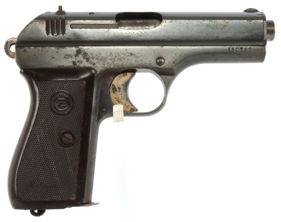 WWII GERMAN CZ MODEL 27 .32 ACP SEMI AUTO PISTOL