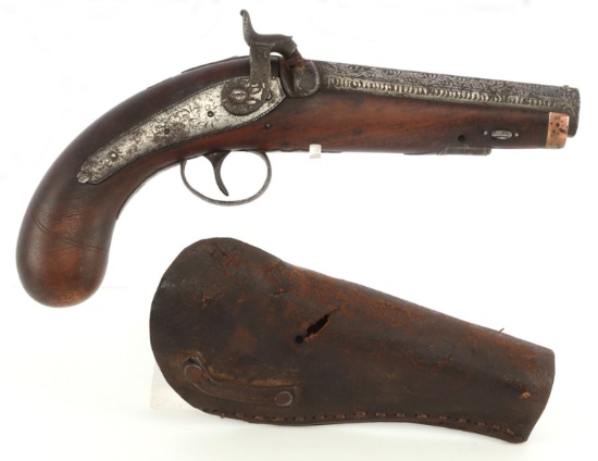 BIG BORE BACK ACTION 70 CAL PERCUSSION BELT PISTOL