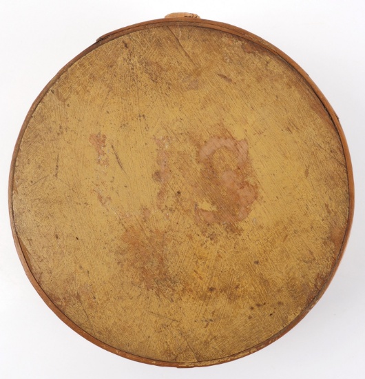 US WAR OF 1812 YELLOW PAINTED US CANTEEN