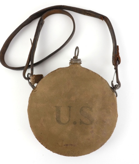 WWI US ROCK ISLAND ARSENAL CANTEEN FLASK