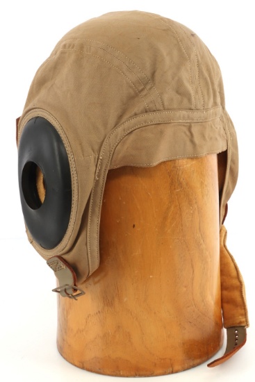 WWII US NAVY UNISSUED SLOTE & KLEIN FLIGHT HELMET
