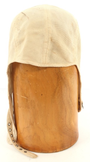 WWII EARLY US NAVY FLIGHT DECK CREW HELMET BY BECK
