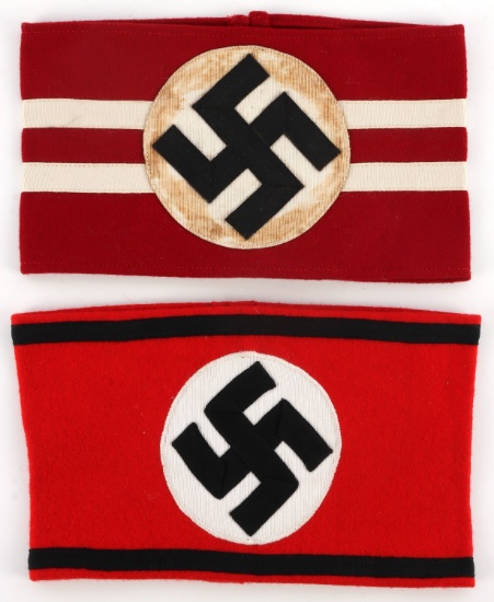 WWII GERMAN THIRD REICH ARMBANDS