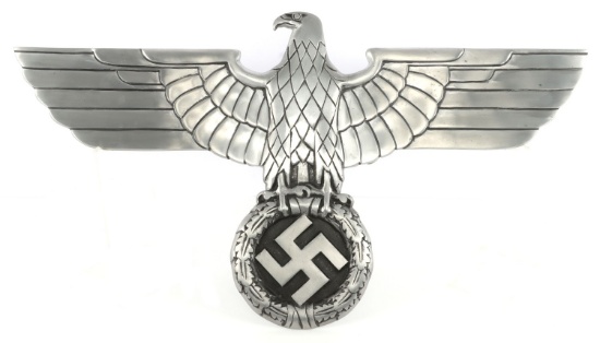 WWII GERMAN THIRD REICH LARGE RAILROAD EAGLE