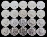 LOT KENNEDY HALF DOLLAR COINS BU STACK $10 FACE