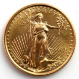 1993 GOLD 1/10 OZT OUNCE AMERICAN EAGLE BU COIN