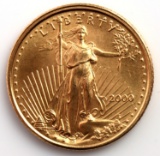 2000 GOLD 1/10 OZT OUNCE AMERICAN EAGLE BU COIN